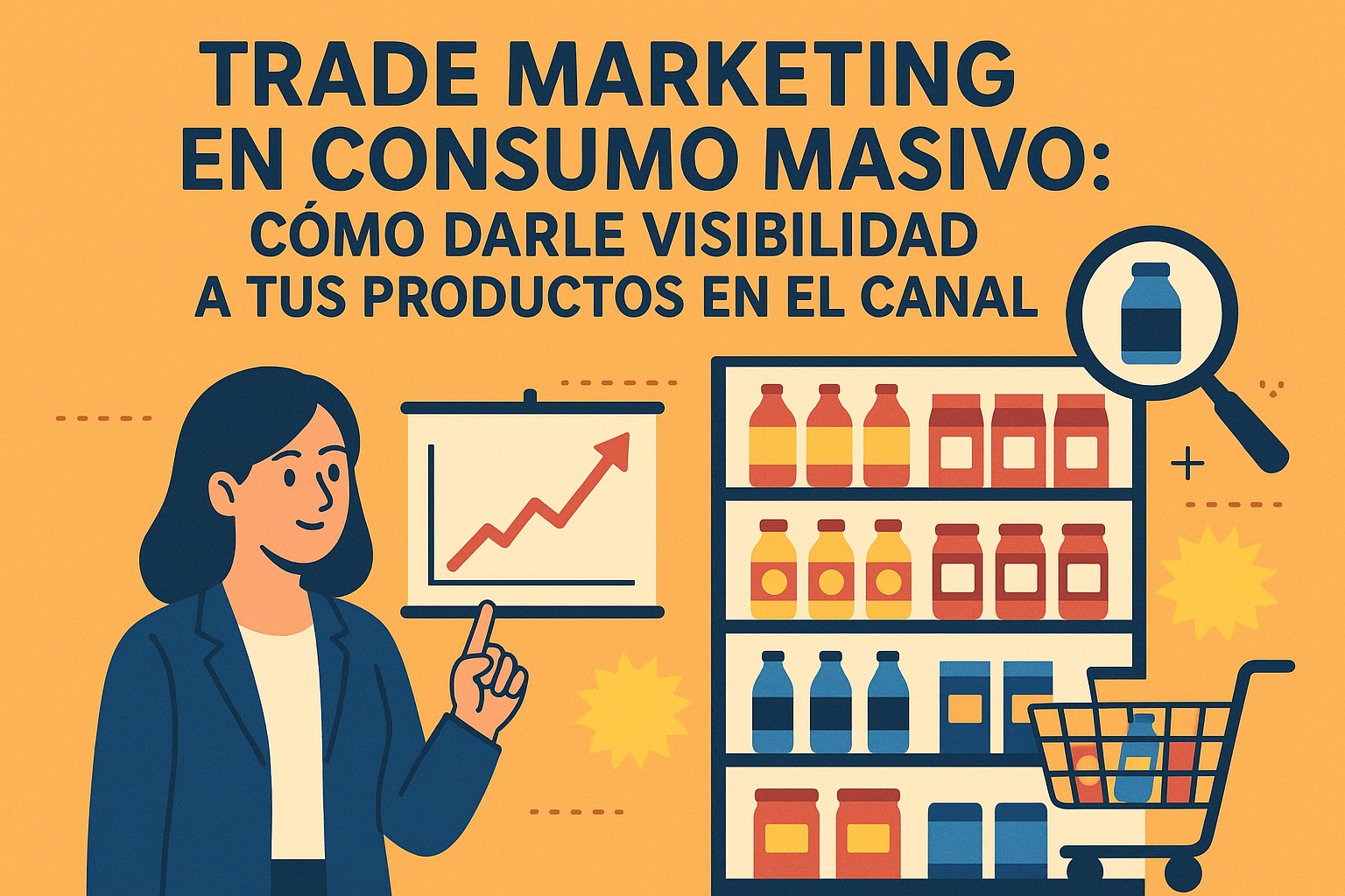Trade marketing en consumo masivo: cómo darle visibilidad a tus productos en el canal